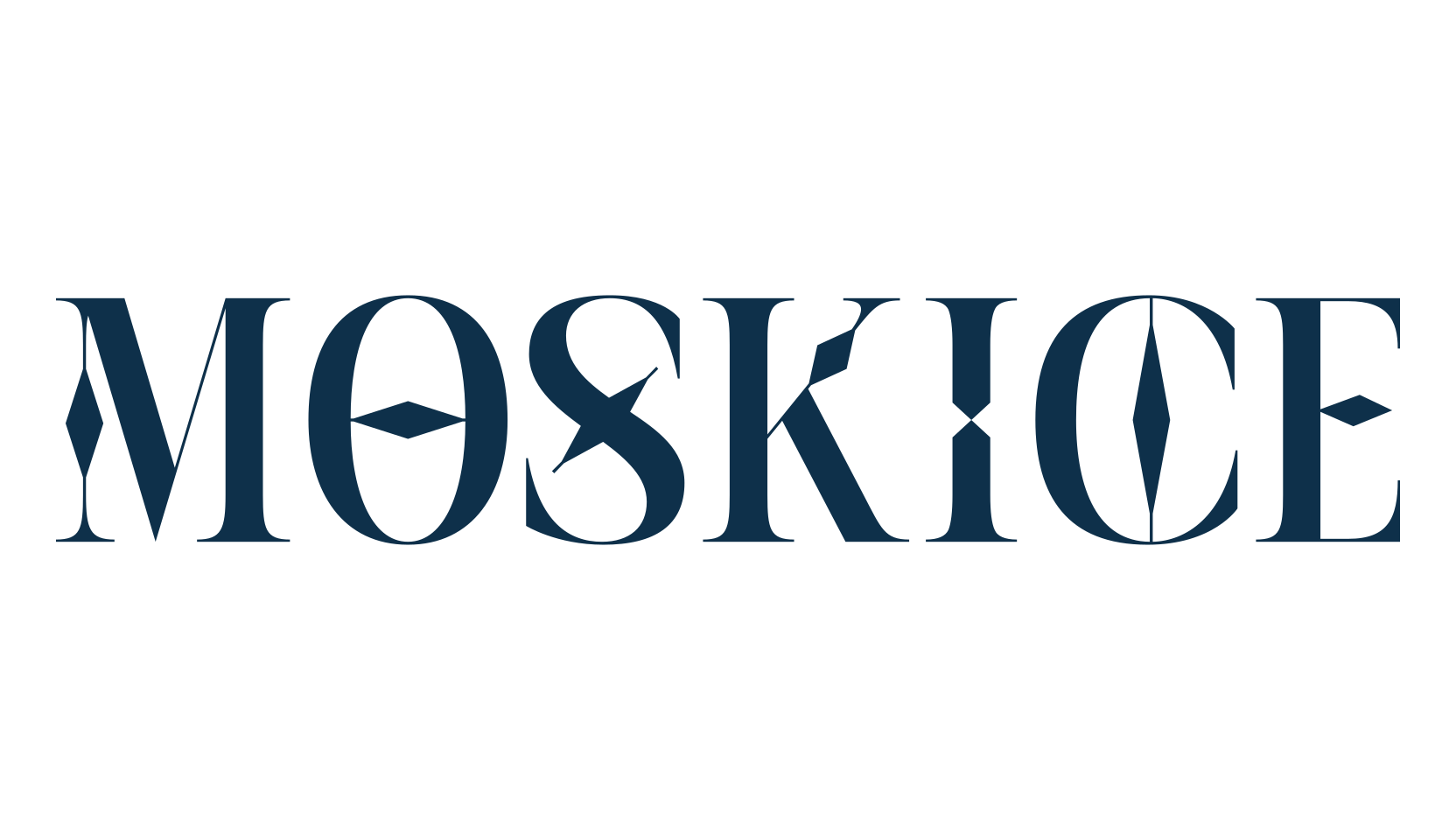 Moskice, fancy retro decorative font preview