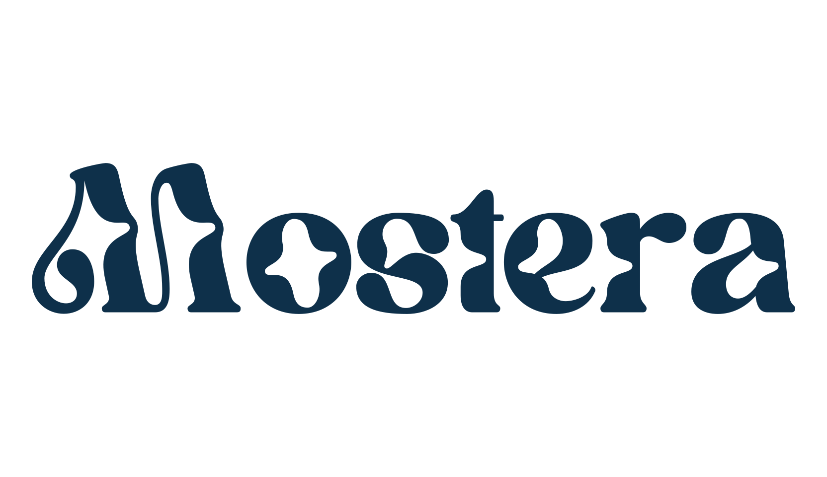 Mostera, groovy font preview