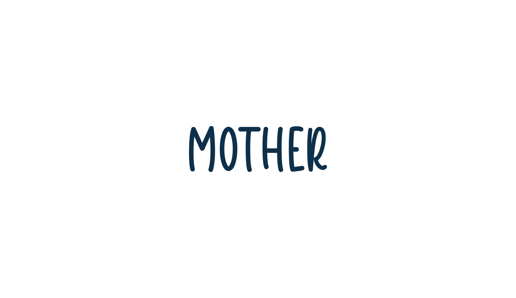 Mother (mother-3), fancy various decorative script calligraphy font preview