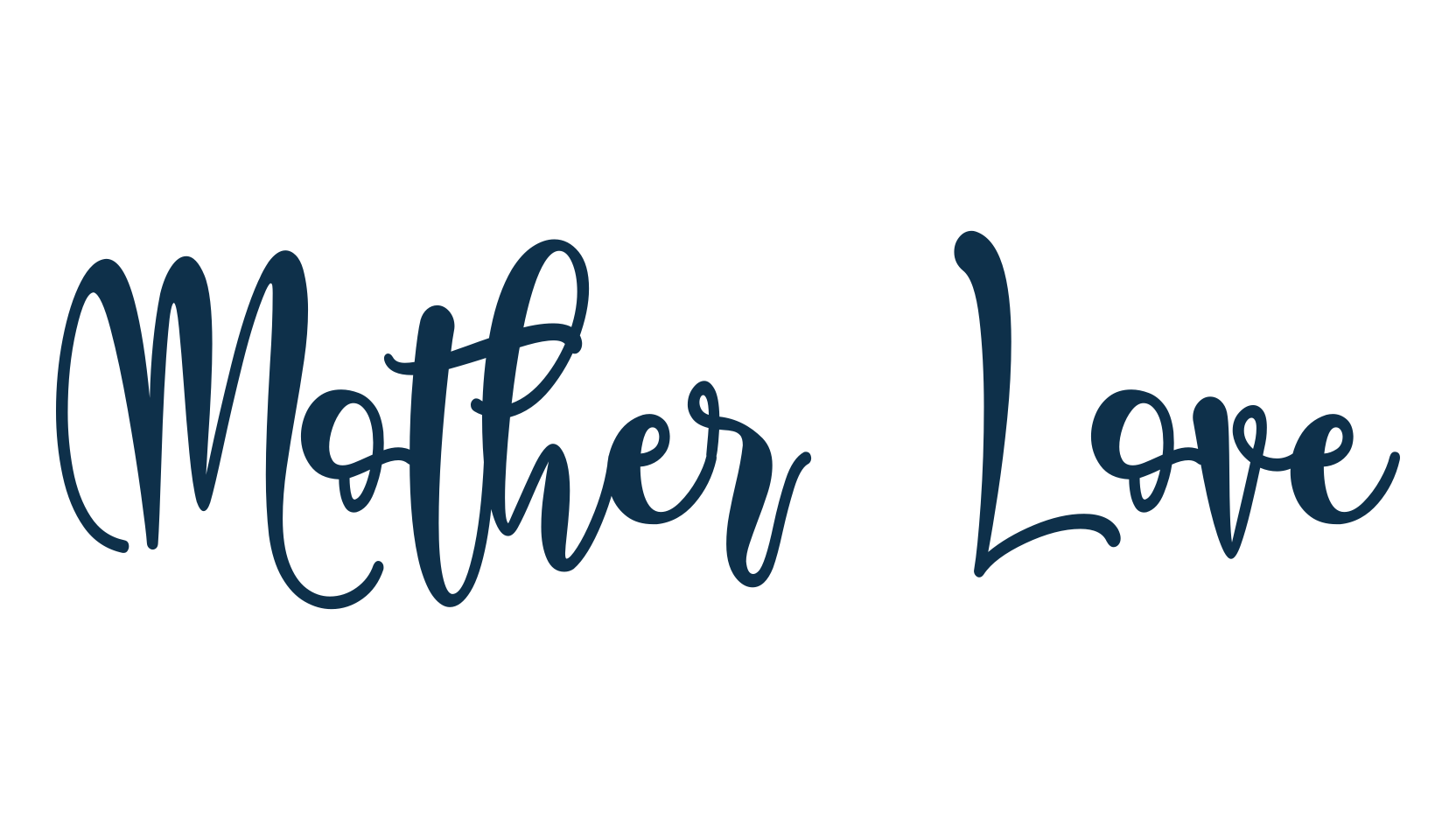 Mother Love (mother-love-2), fancy decorative font preview