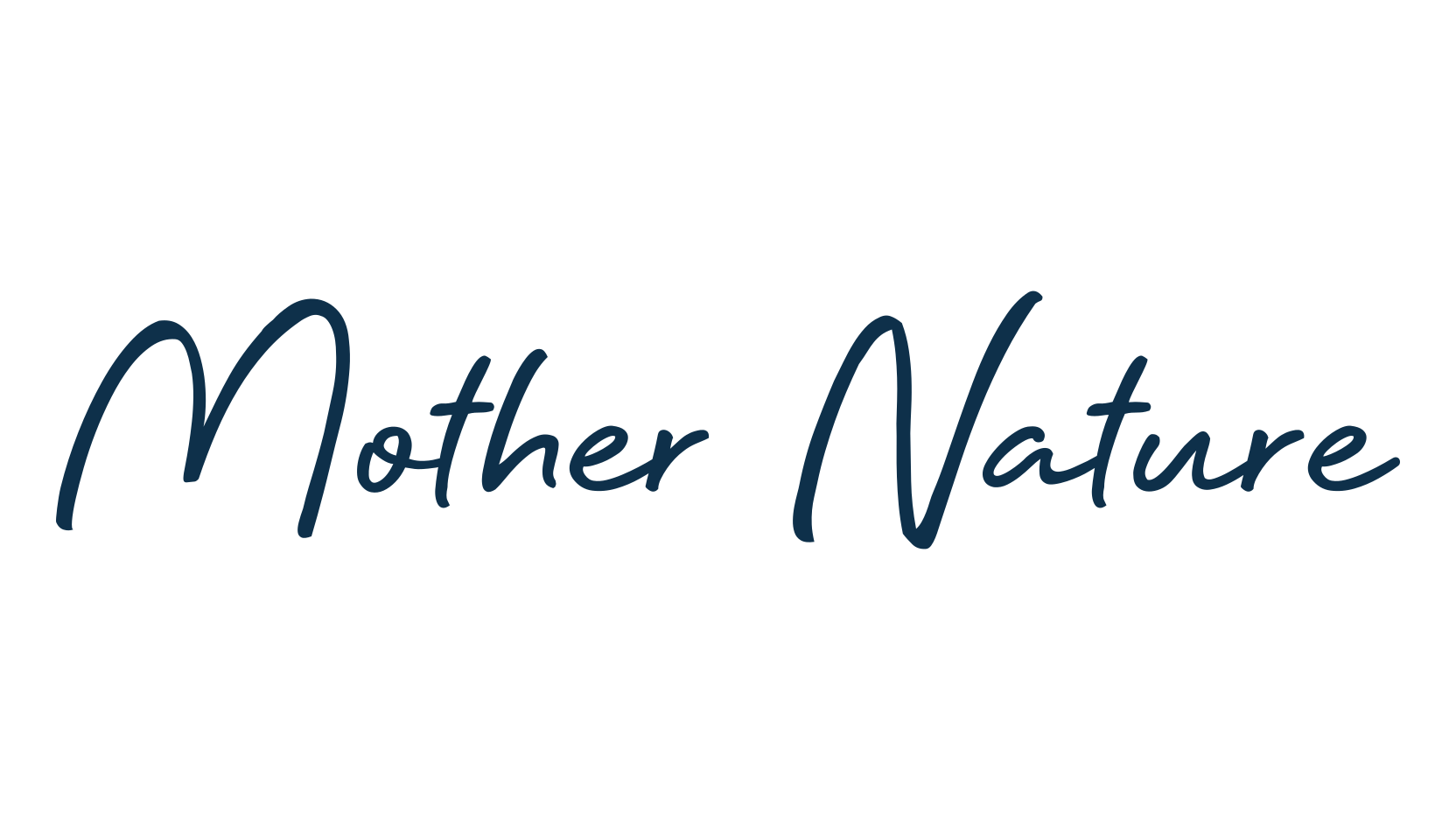 Mother Nature, script handwritten fancy decorative calligraphy font preview