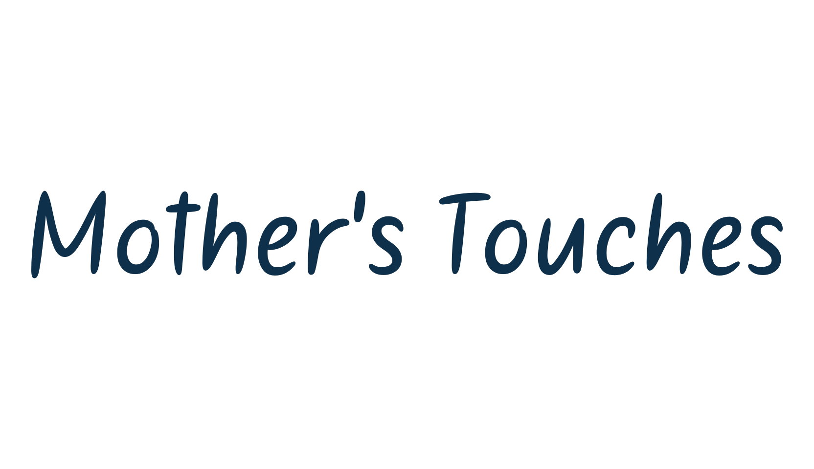 Mother's Touches, script handwritten fancy decorative calligraphy font preview