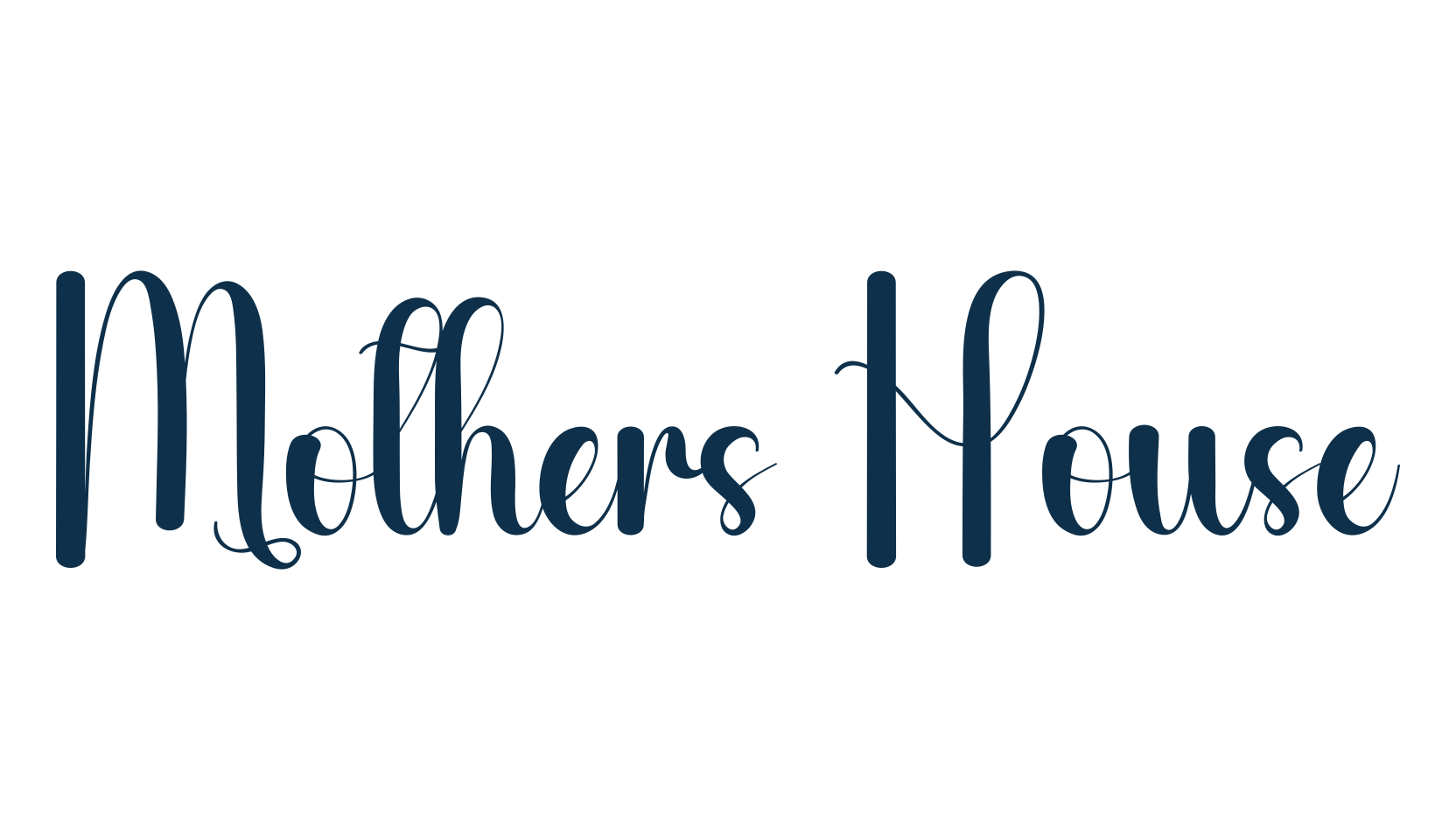 Mothers House, fancy decorative font preview