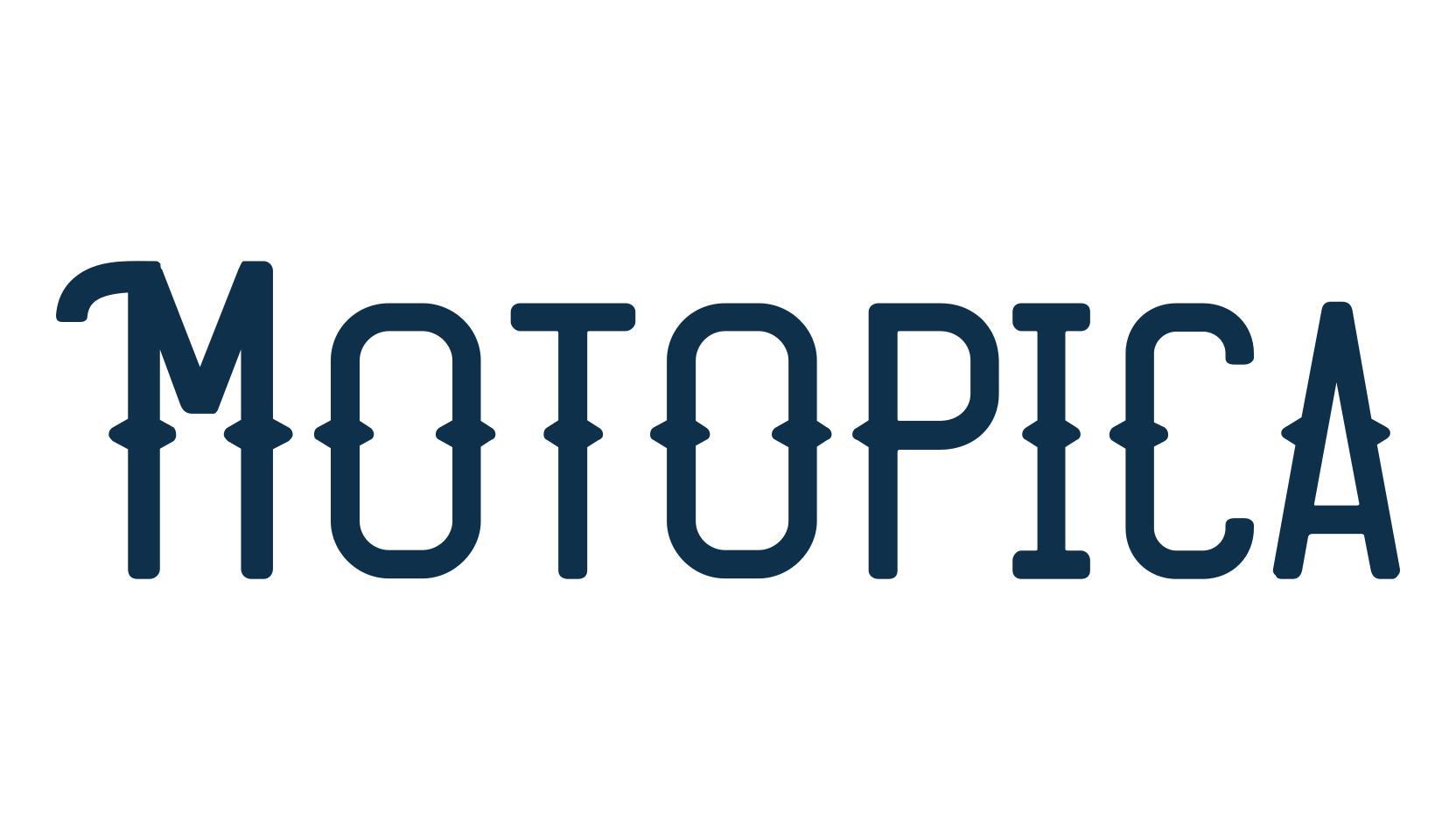 Motopica, fancy western decorative font preview
