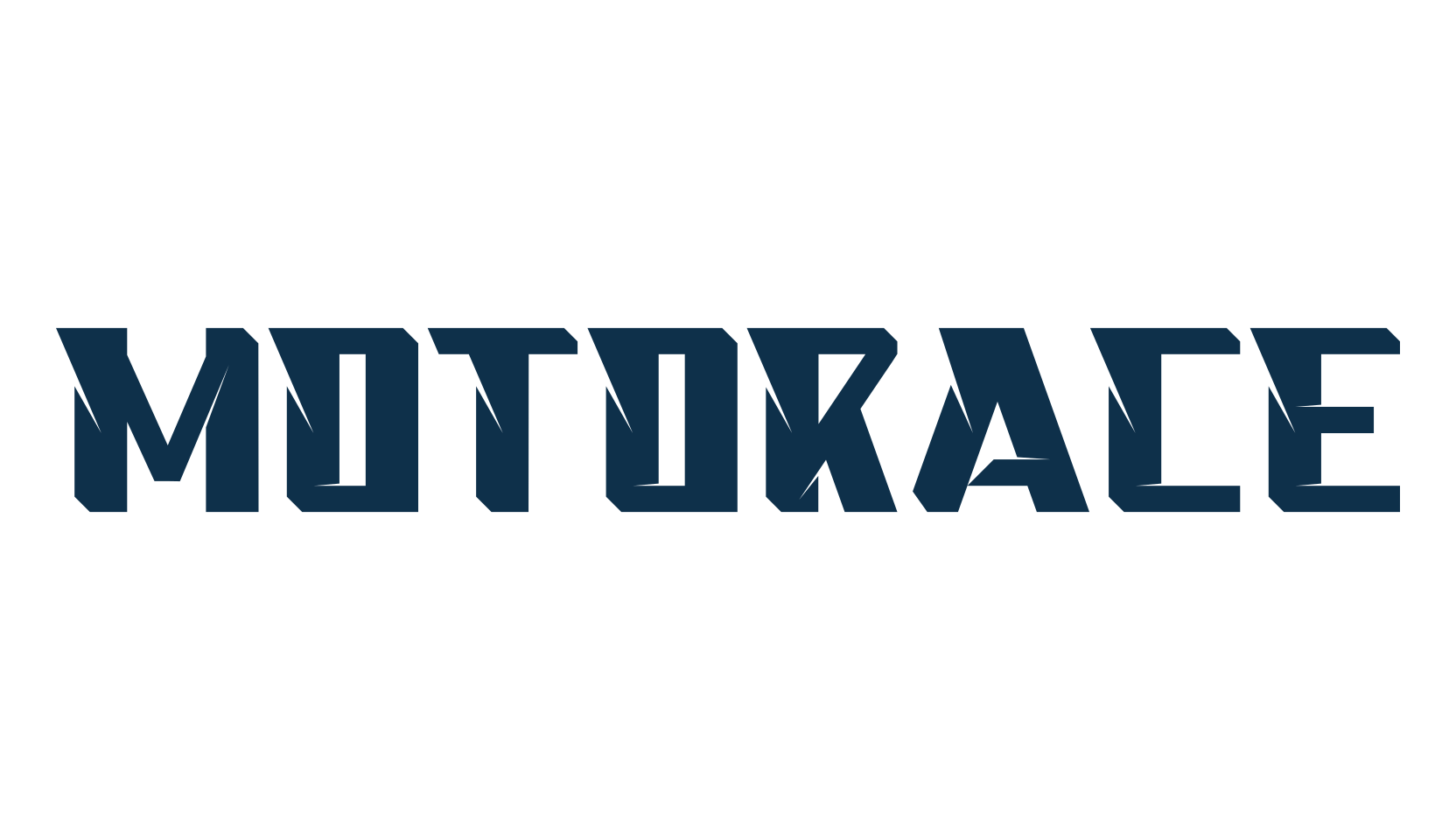Motorace, sci-fi font preview