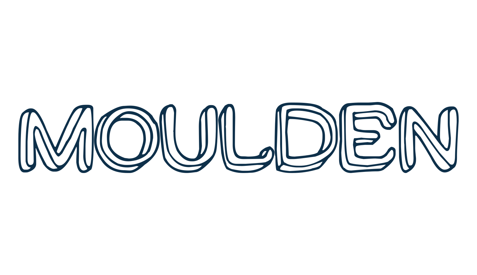 Moulden, fancy various decorative font preview