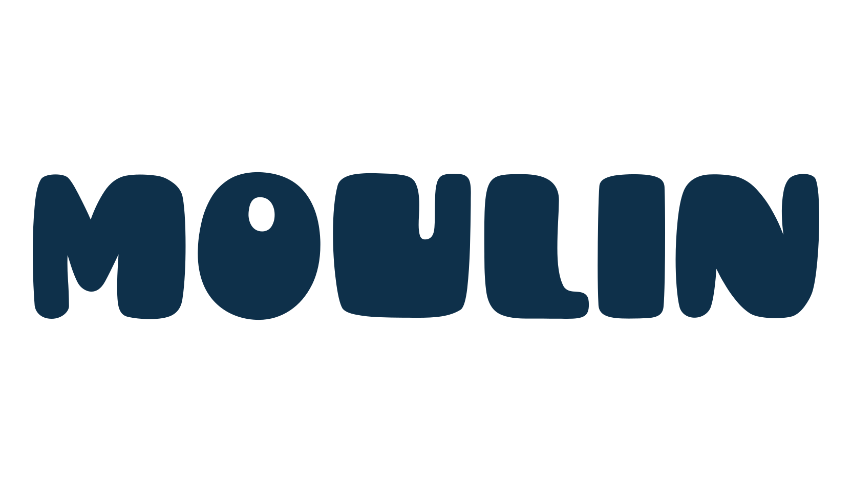 Moulin, cartoon font preview
