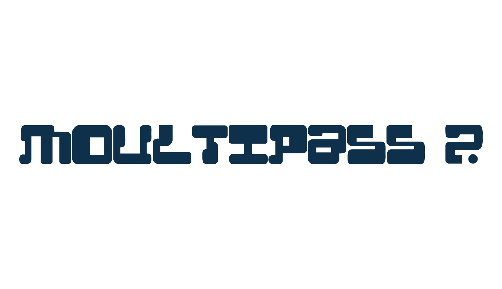 Moultipass 2, various font preview