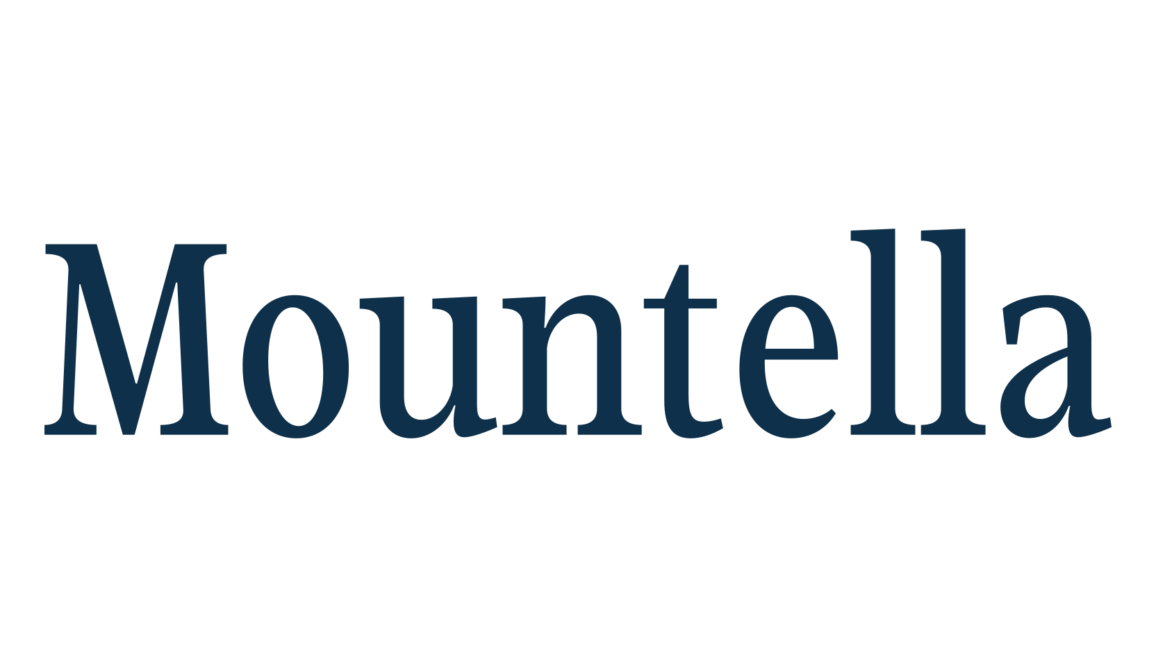 Mountella, serif font preview