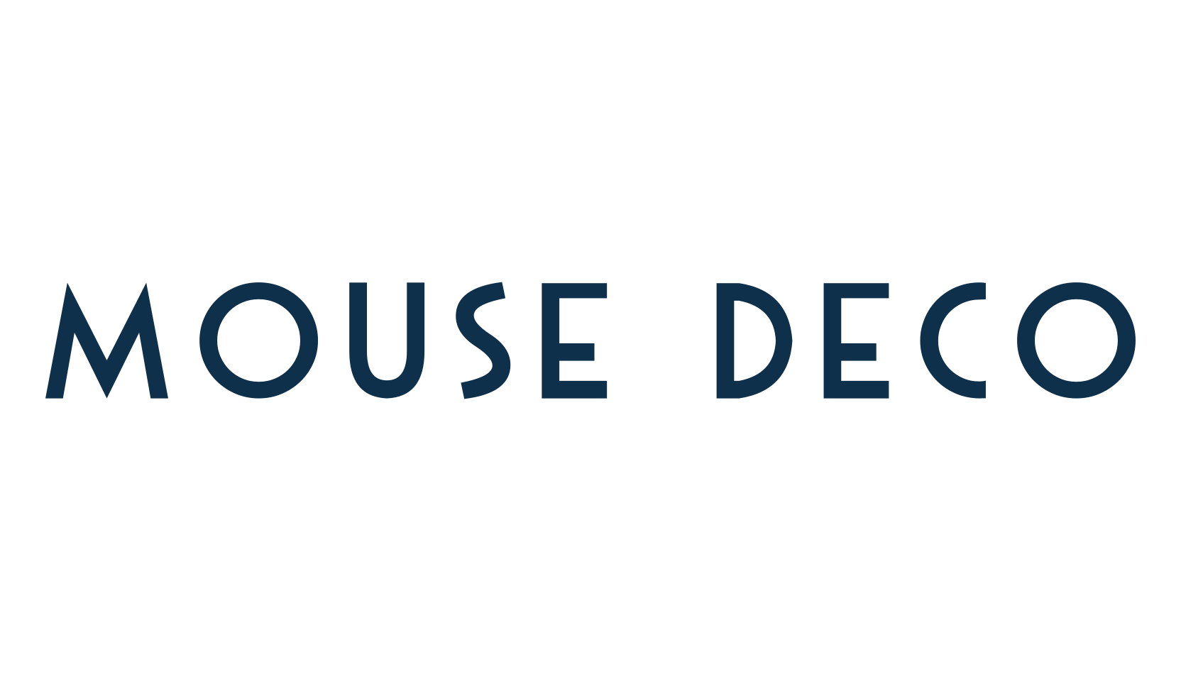 Mouse Deco, fancy retro decorative font preview