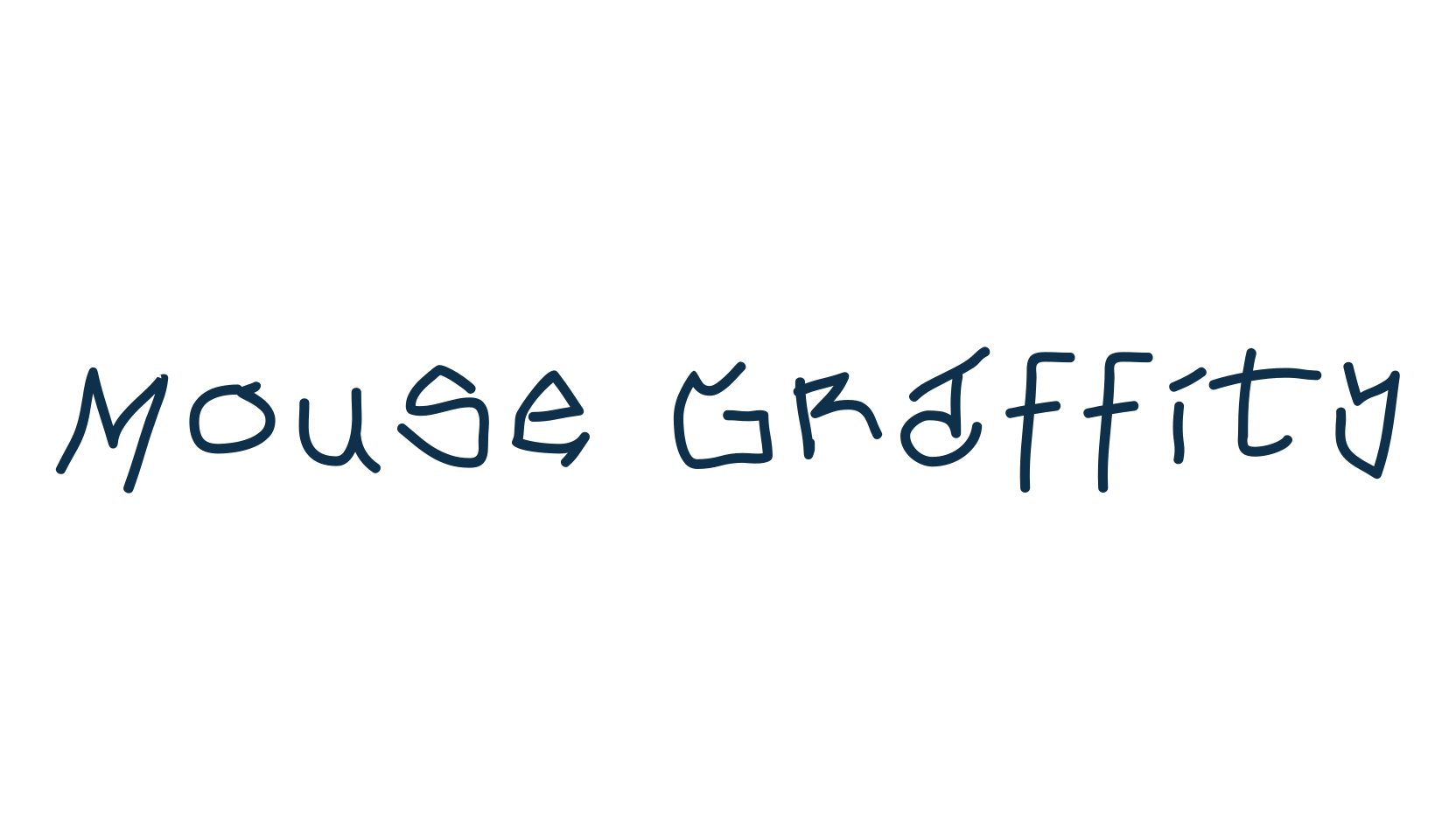 Mouse Graffity, script graffiti fancy decorative calligraphy font preview