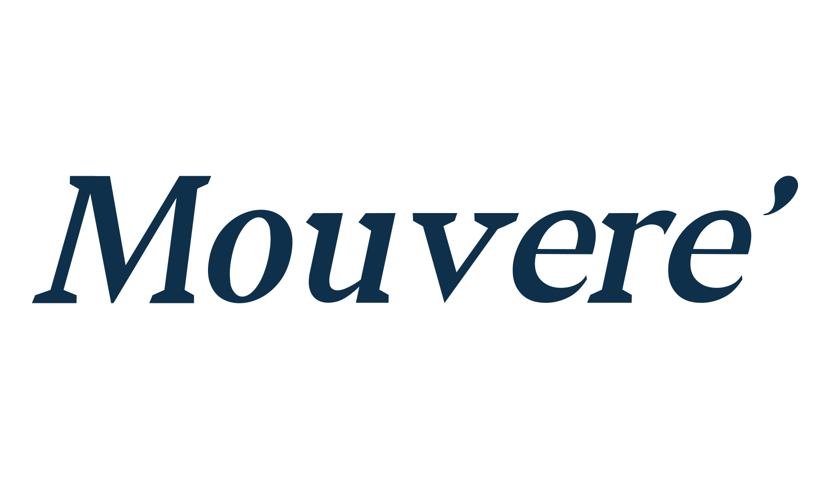Mouvere', basic serif font preview