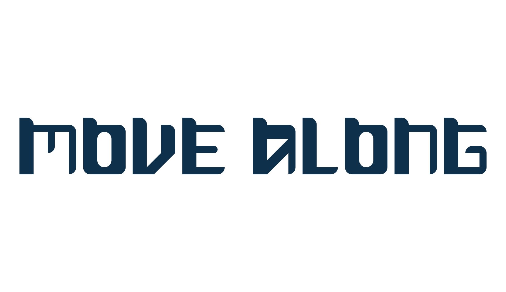 Move Along, various font preview