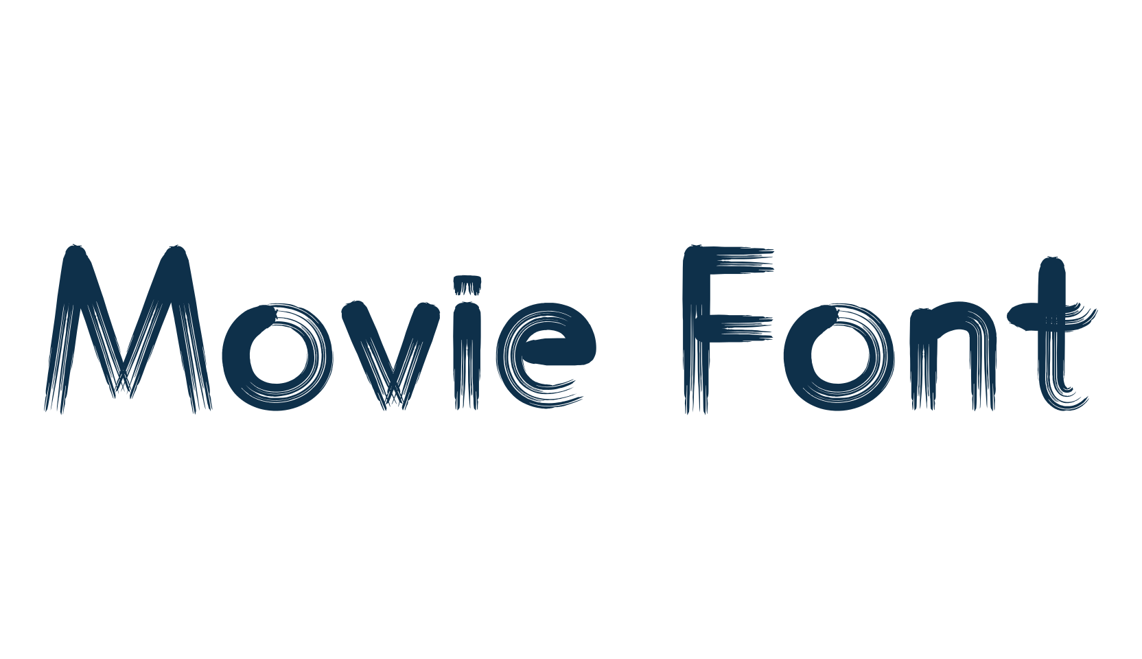 Movie Font, script brush fancy decorative calligraphy font preview