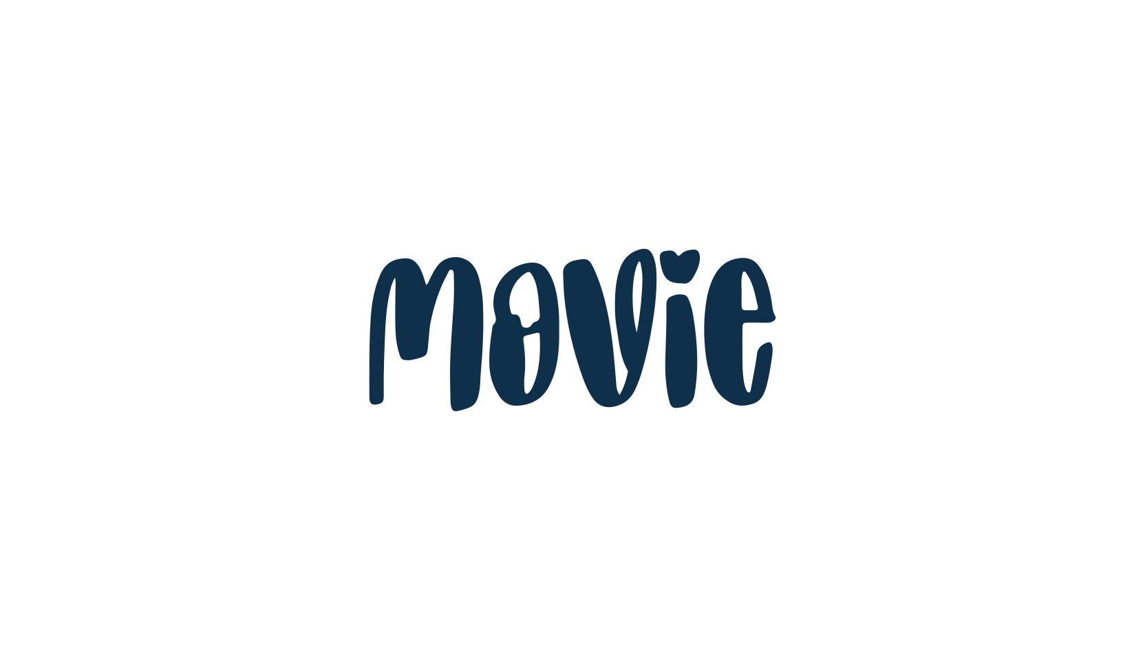Movie, fancy decorative font preview