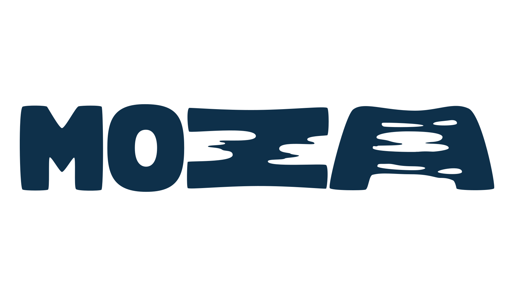Moza, decorative font preview
