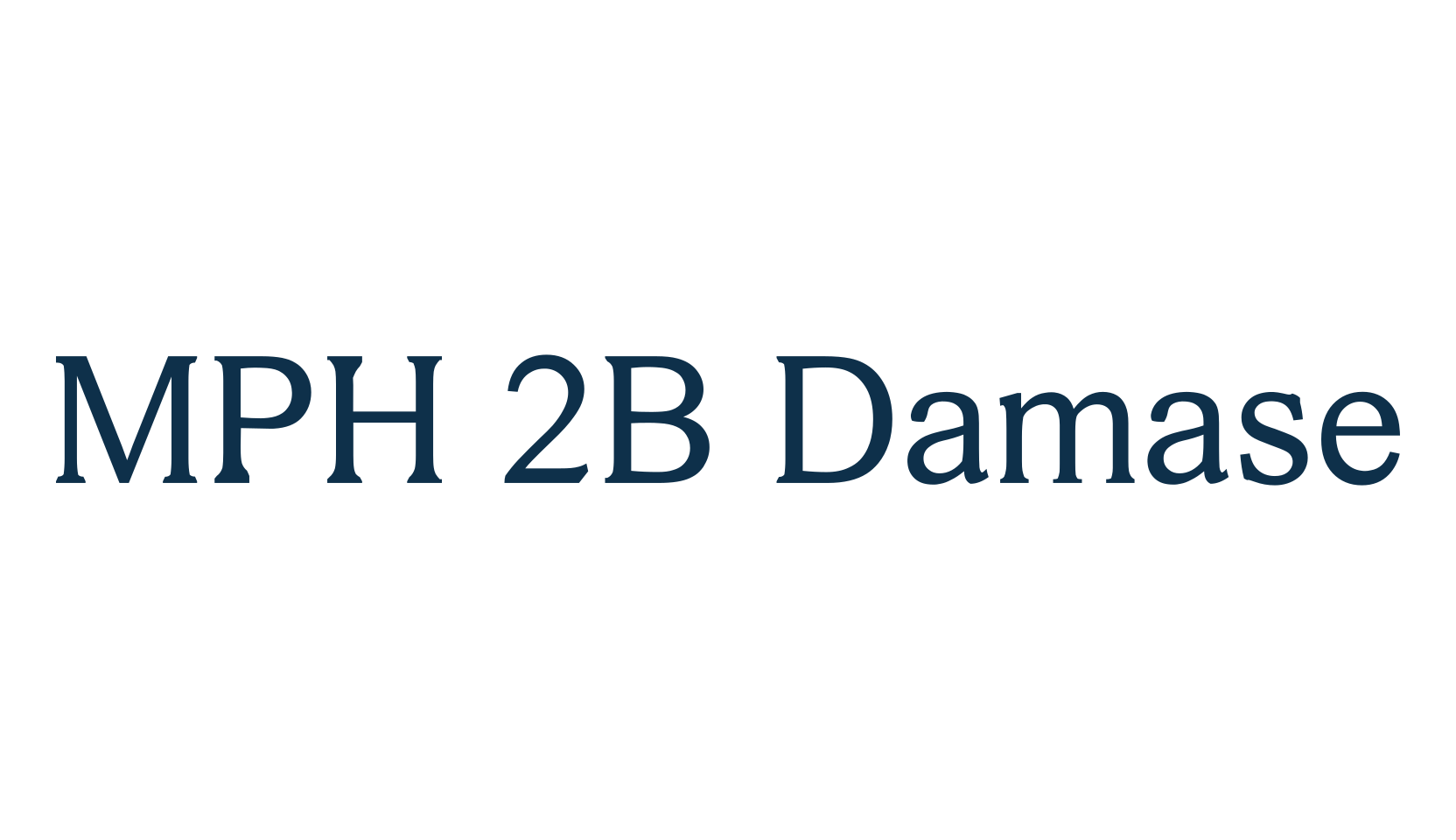 MPH 2B Damase, basic serif font preview
