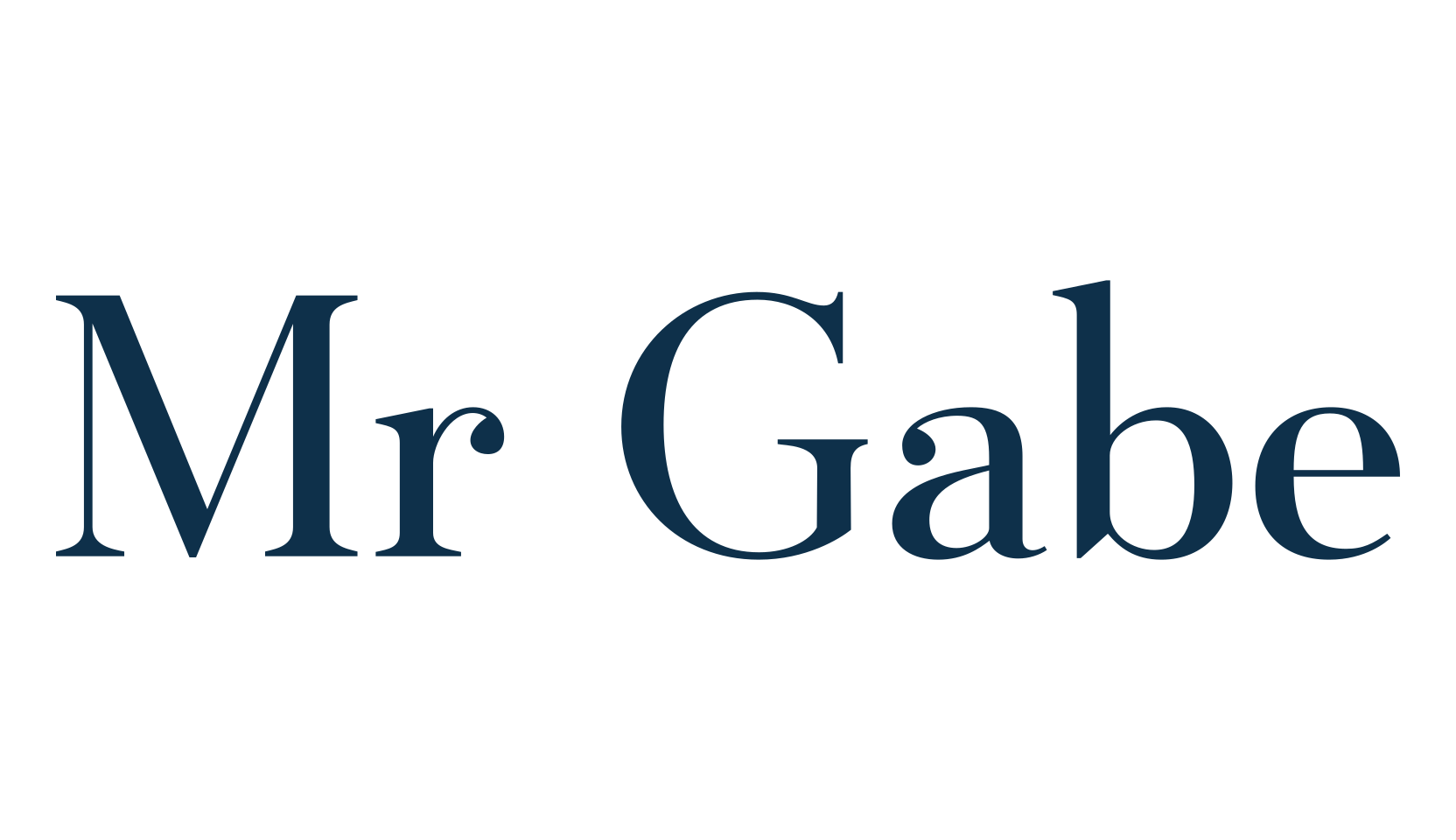 Mr Gabe, serif font preview