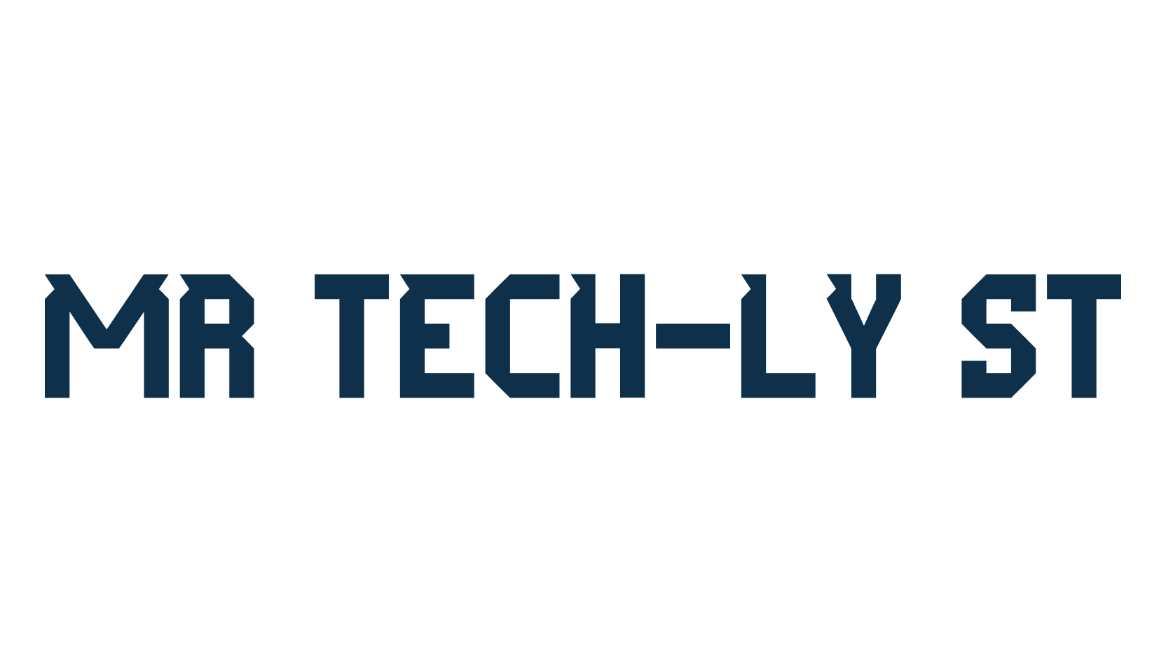 Mr Tech-Ly St, various font preview
