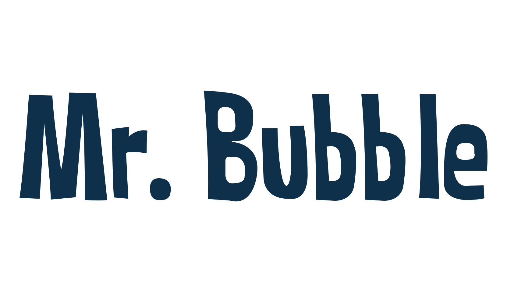 Mr. Bubble, display market font preview