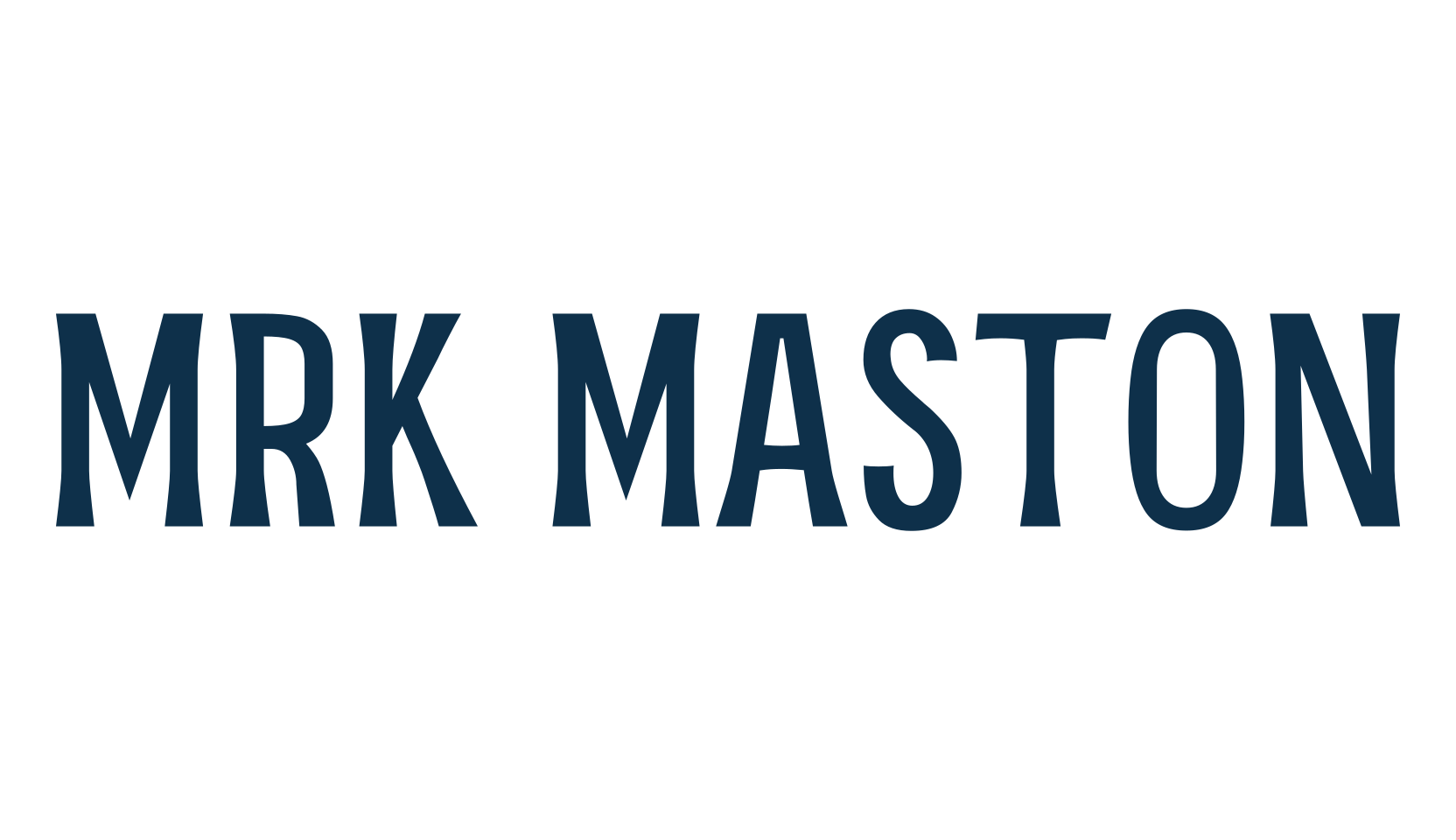 MRK Maston, fancy retro decorative font preview