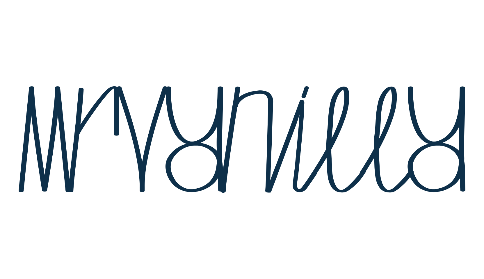 MrVanilla, fancy various decorative script calligraphy font preview