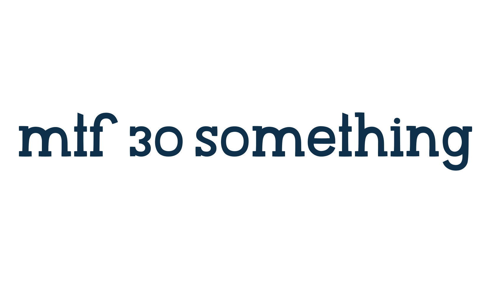 MTF 30 Something, fancy cartoon decorative font preview