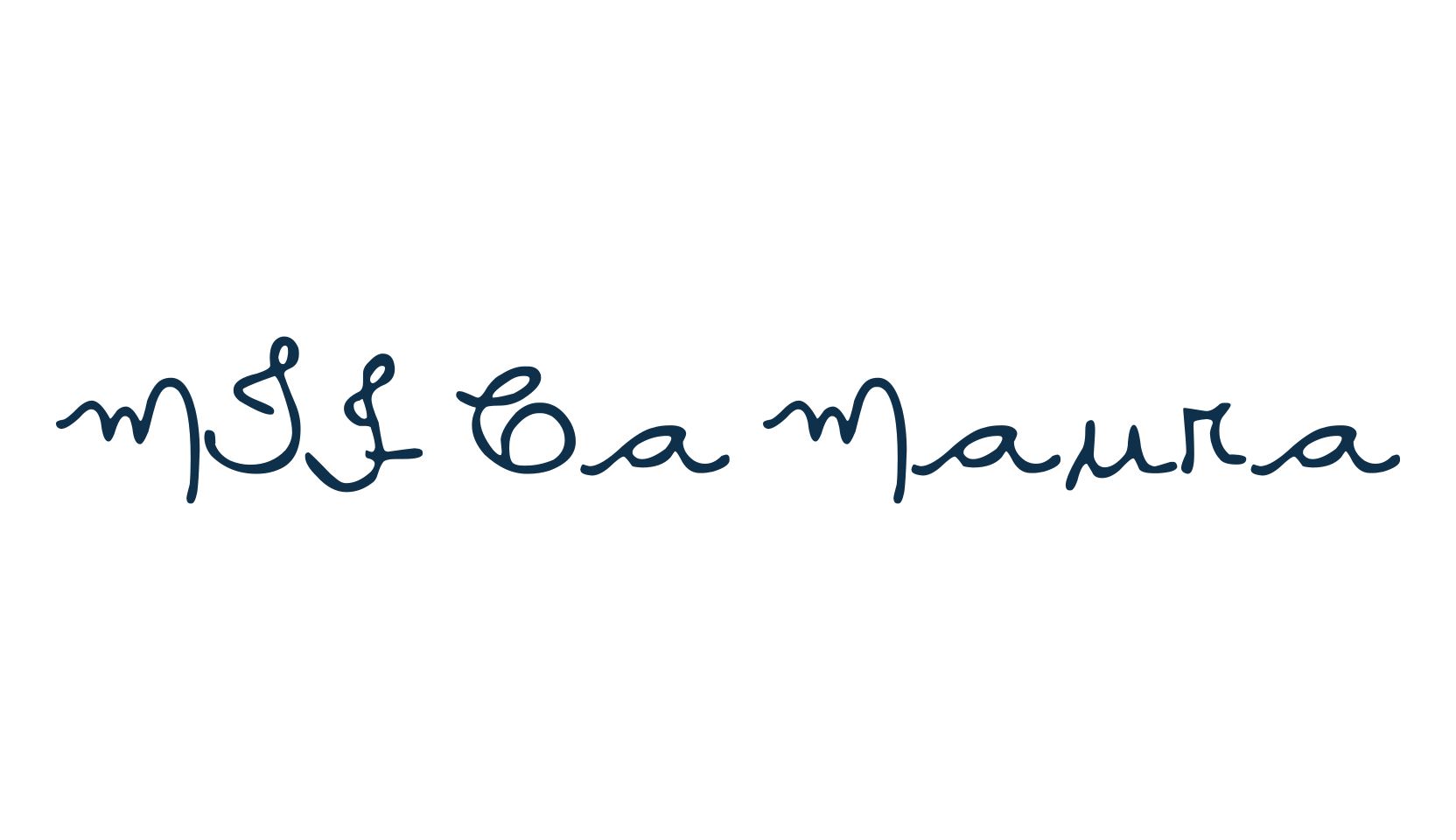 MTF Ca Maura, script handwritten fancy decorative calligraphy font preview