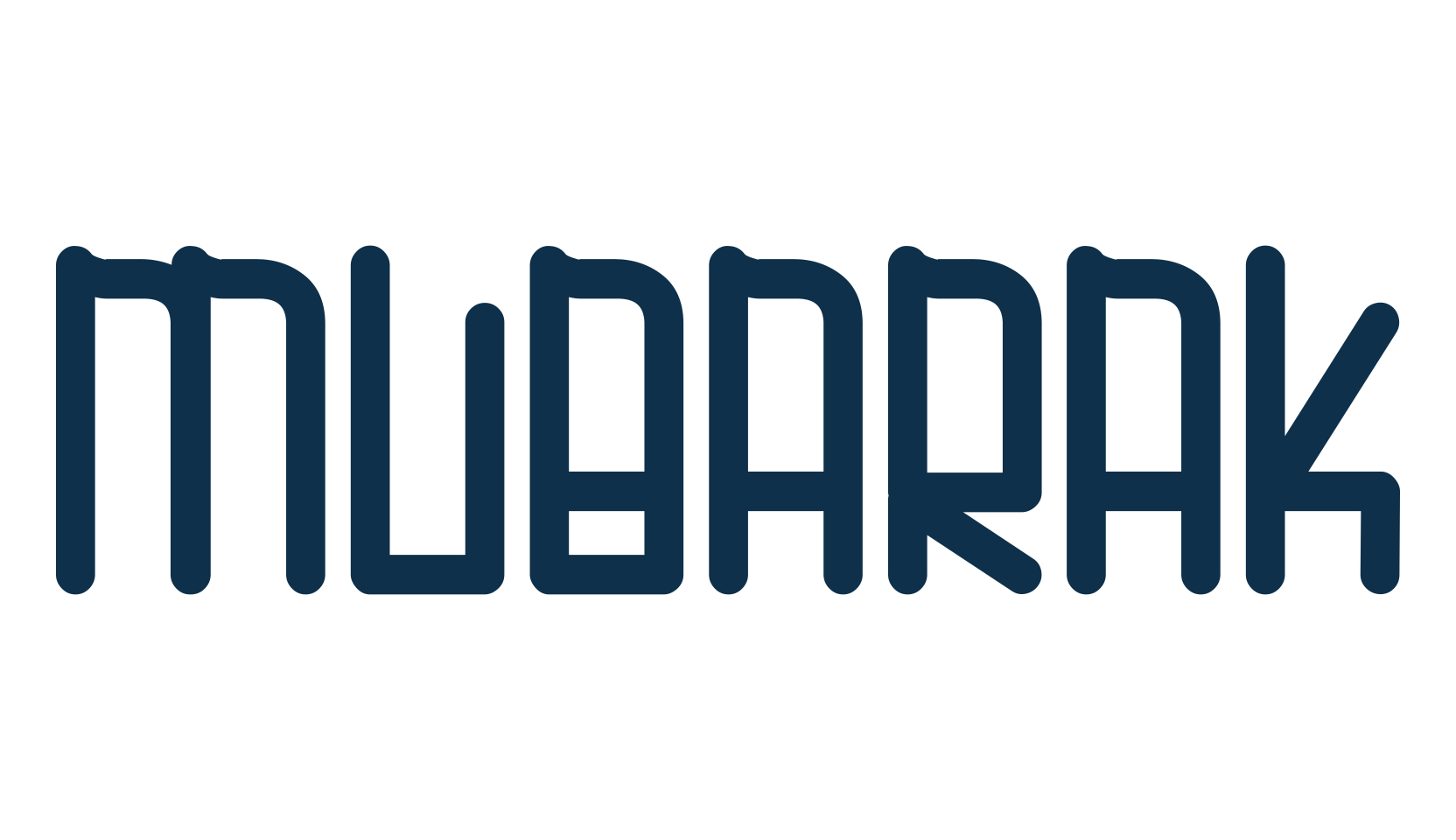 Mubarak, various font preview