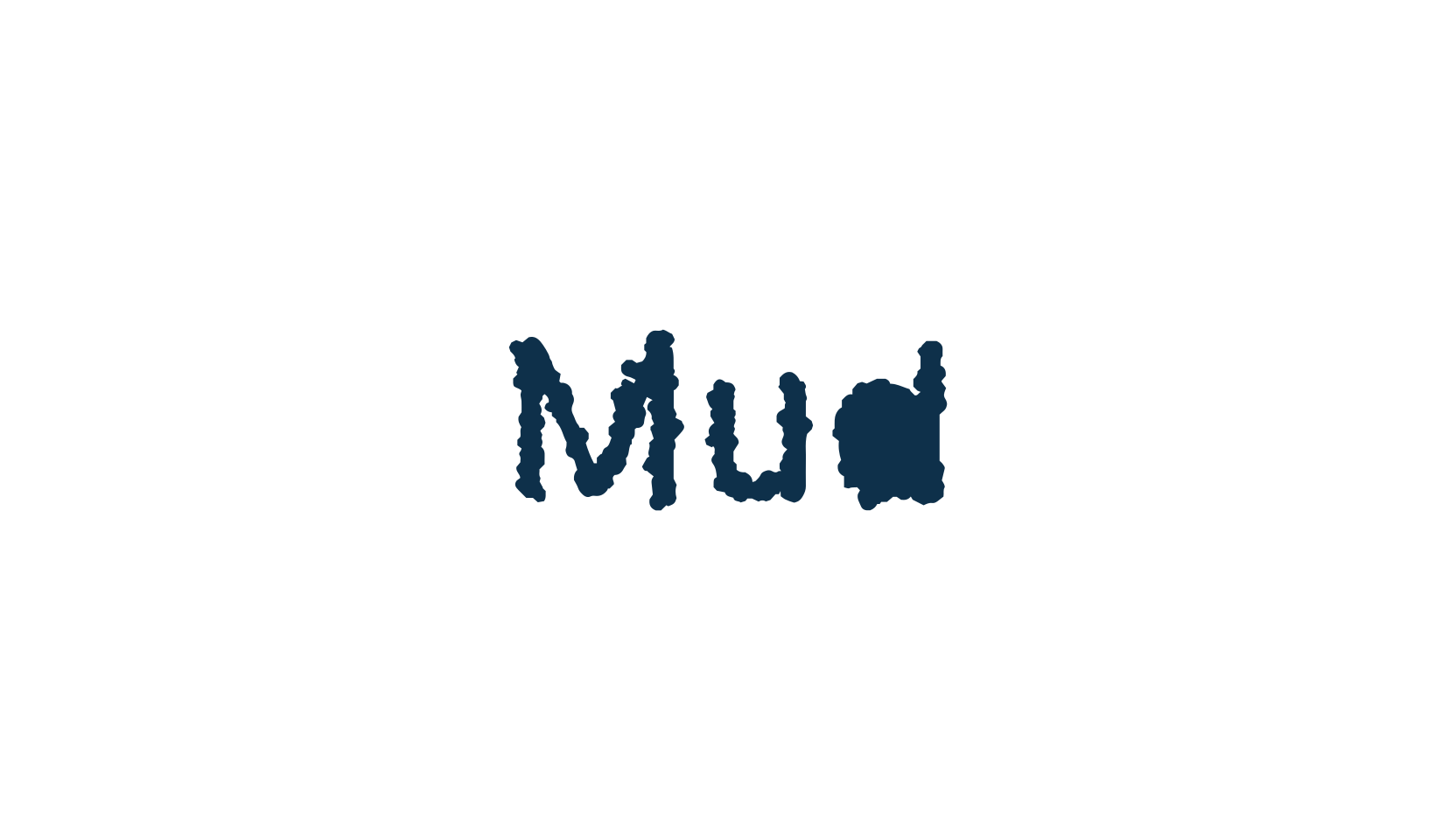 Mud, destroy font preview