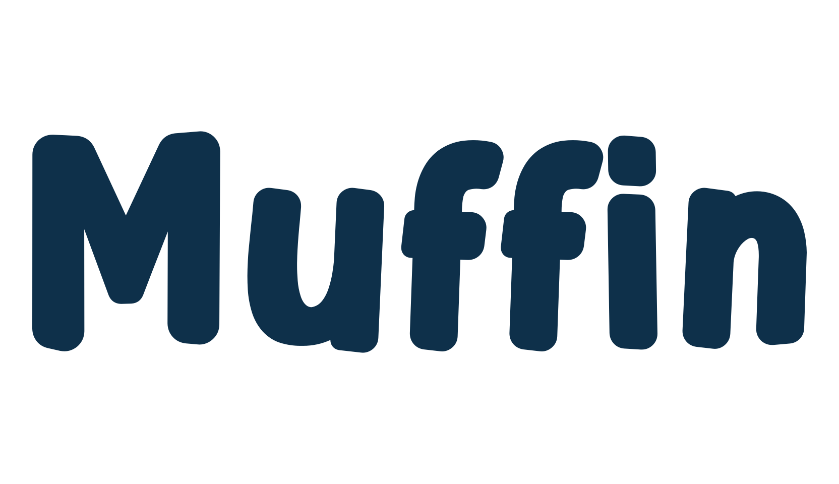 Muffin, cartoon font preview