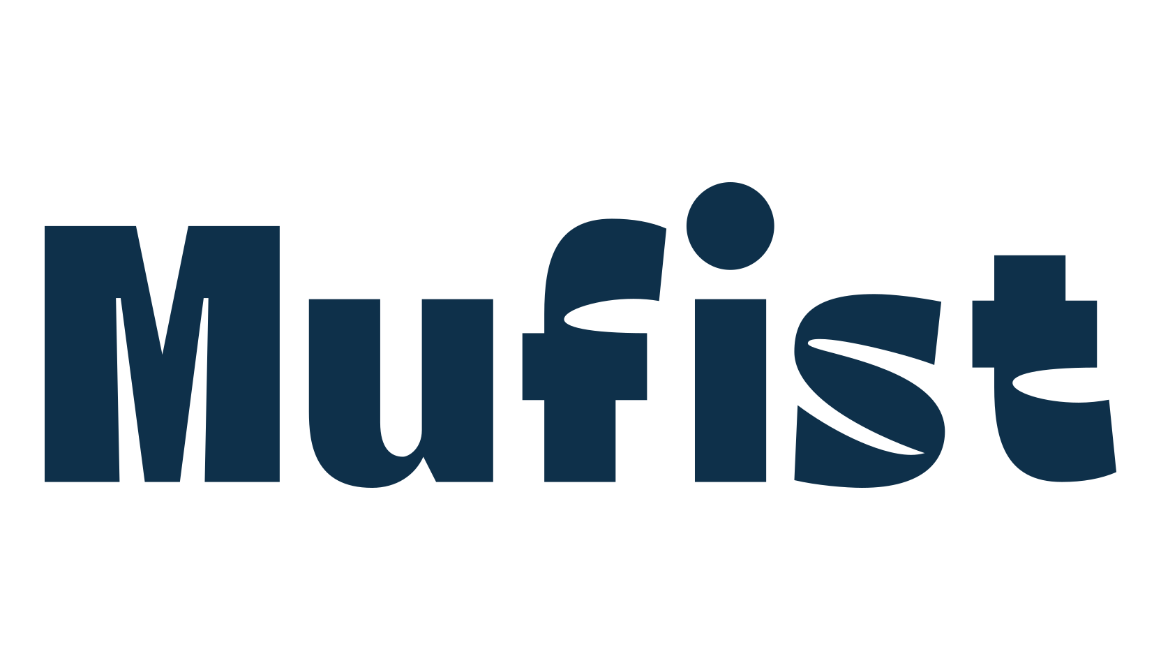 Mufist, sans serif font preview
