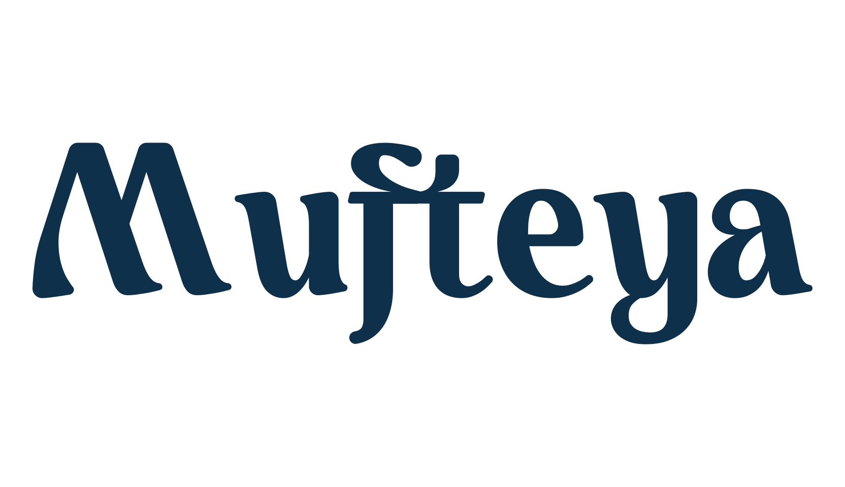 Mufteya, retro font preview