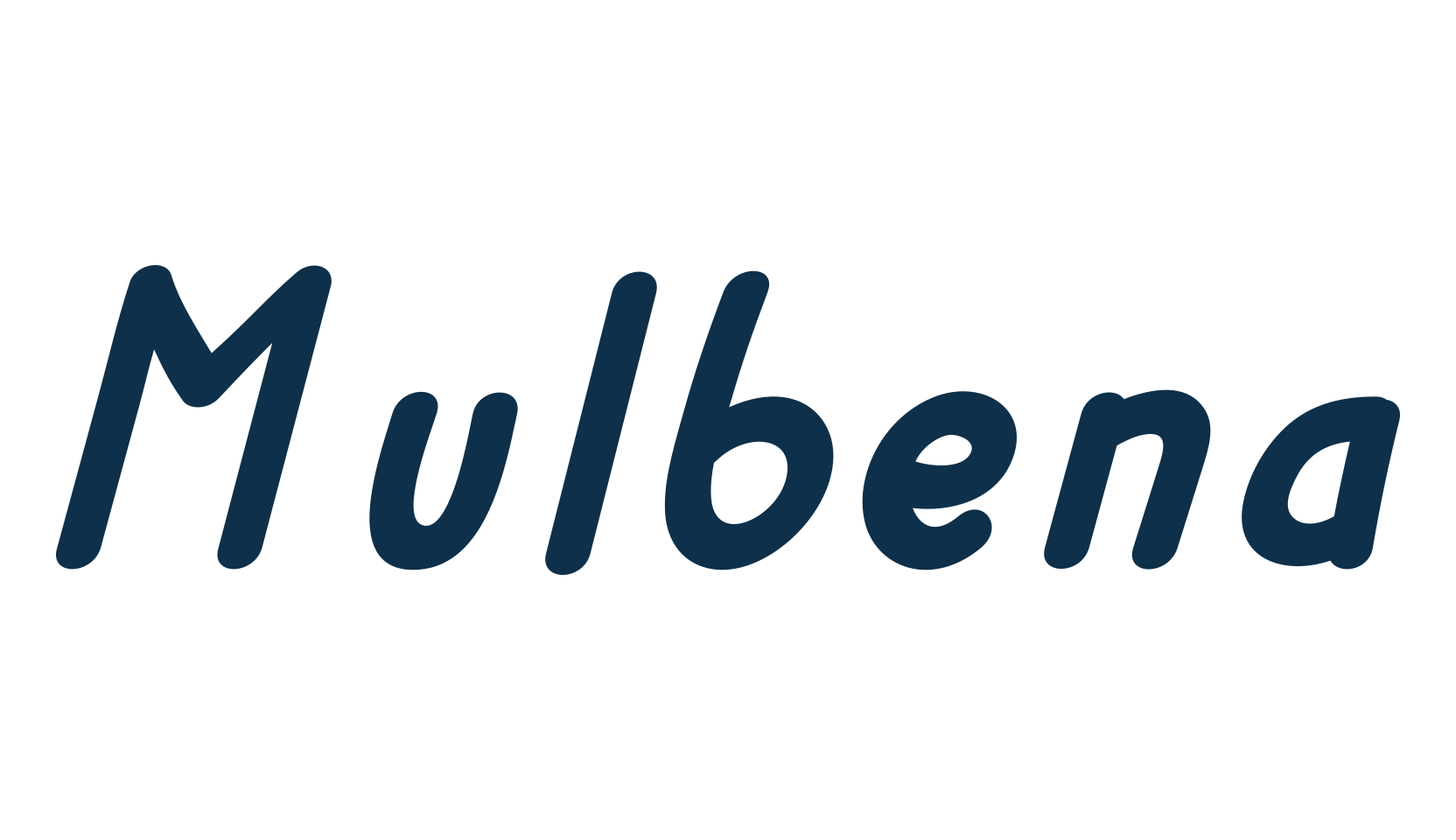 Mulbena, fancy cartoon decorative font preview