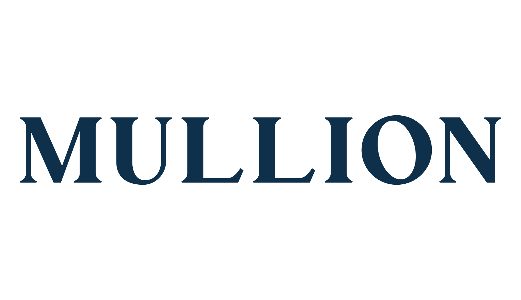 Mullion, serif font preview