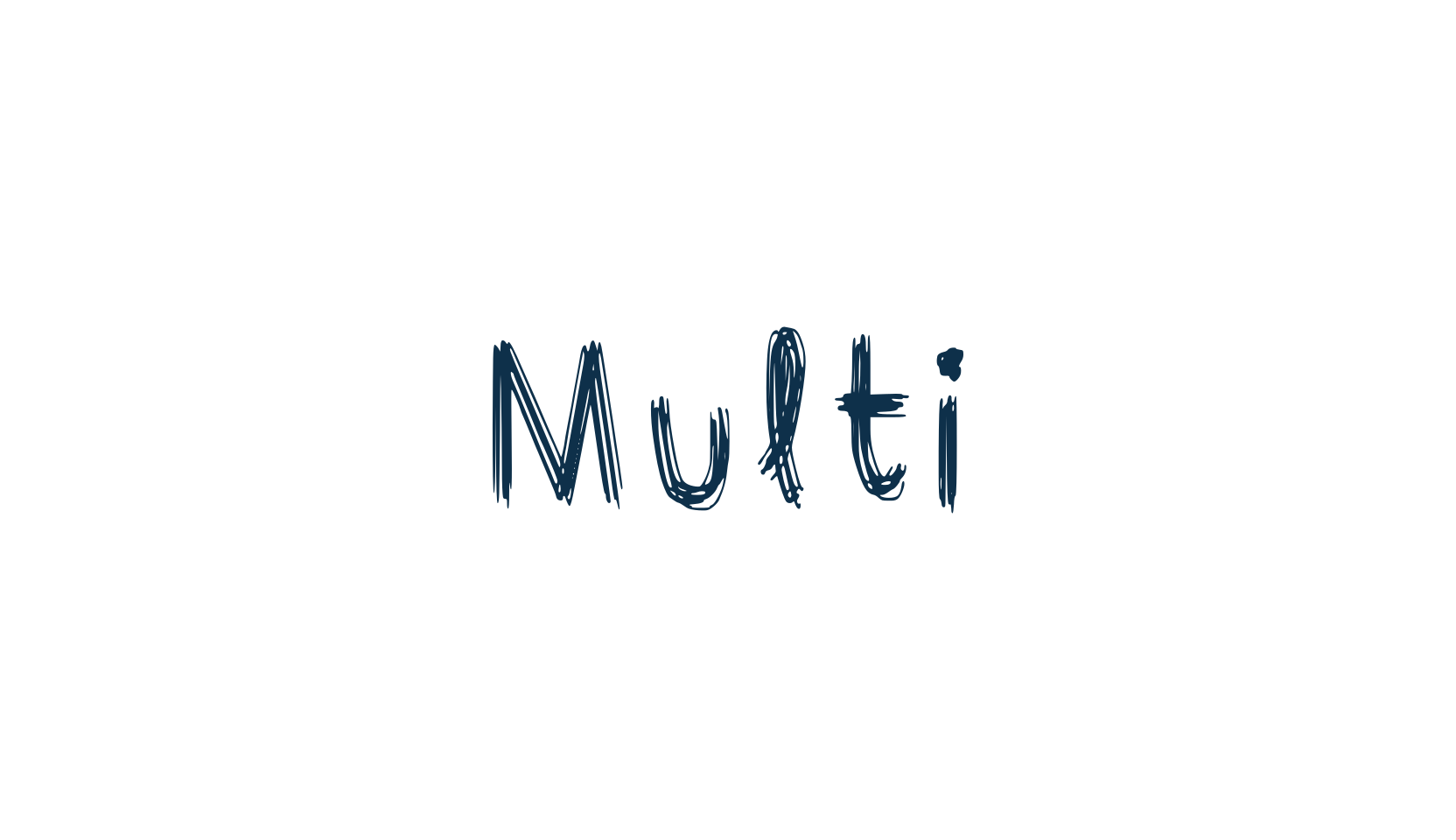 Multi (multi), trash font preview