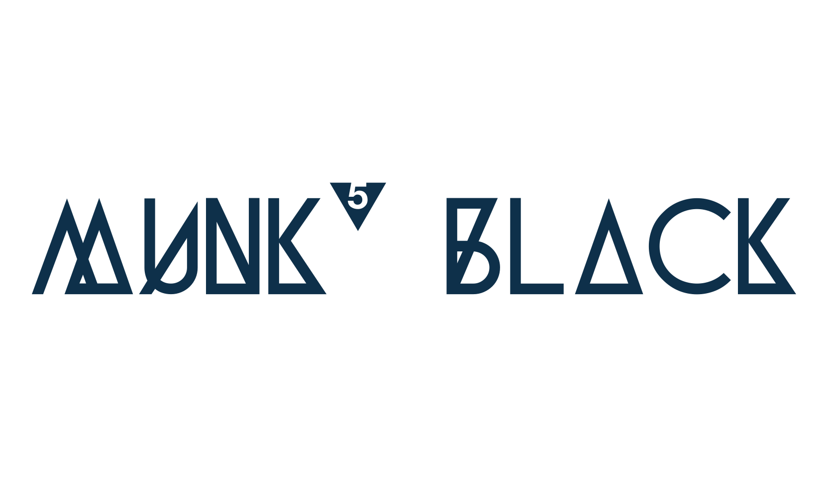 Munk5 Black, sci-fi font preview