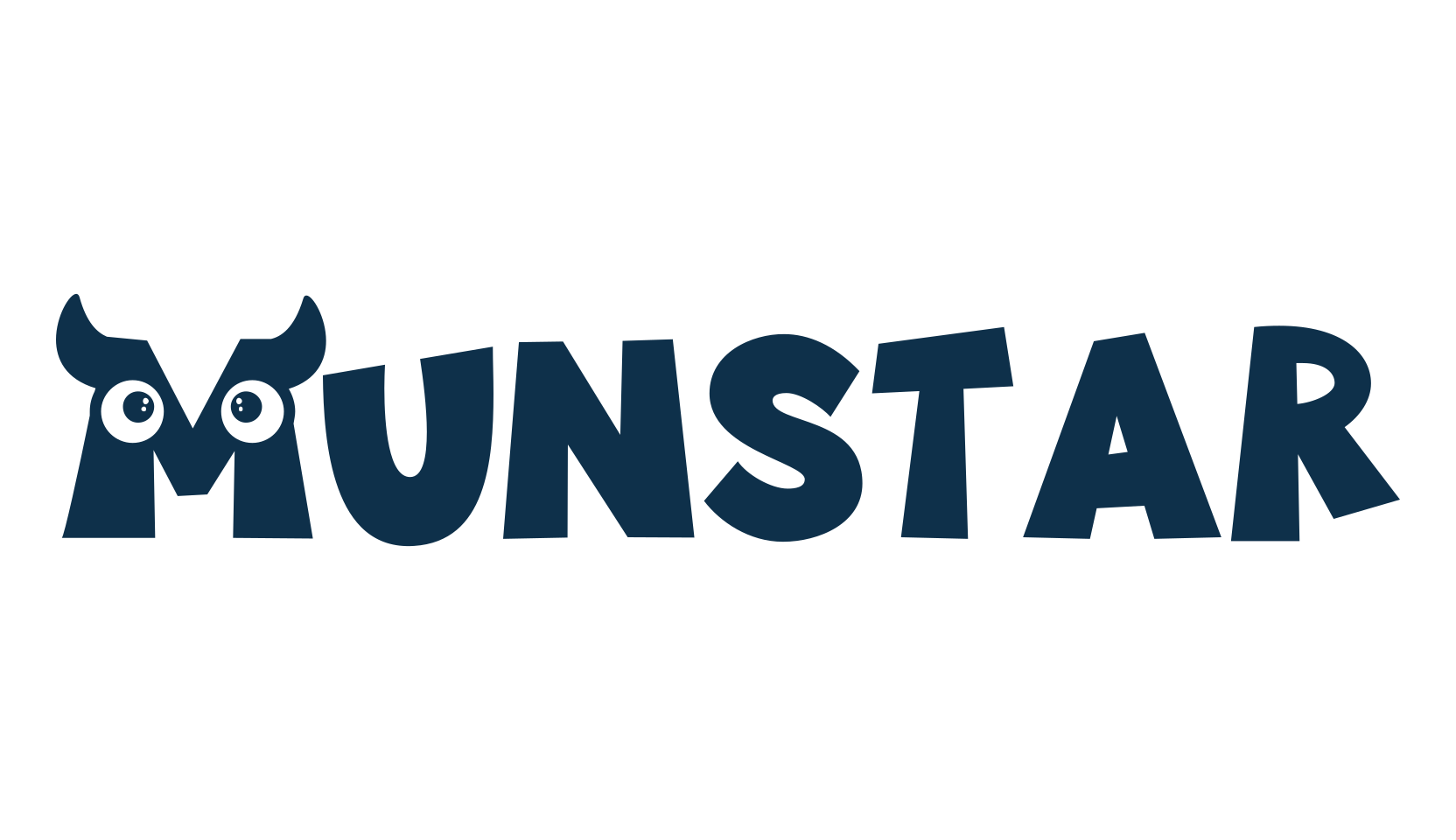 Munstar, cartoon font preview