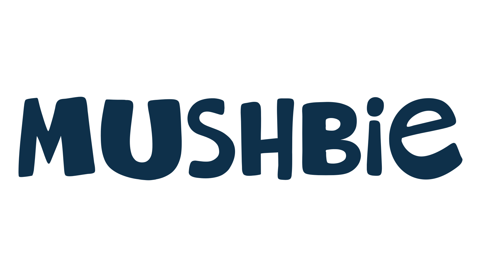 Mushbie, cartoon font preview