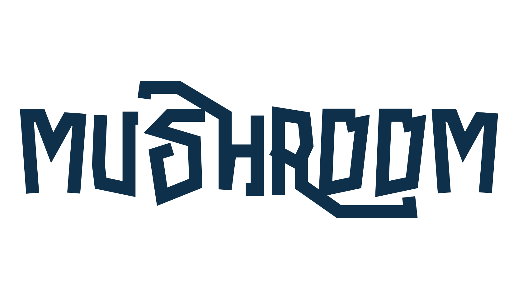 Mushroom, cartoon font preview