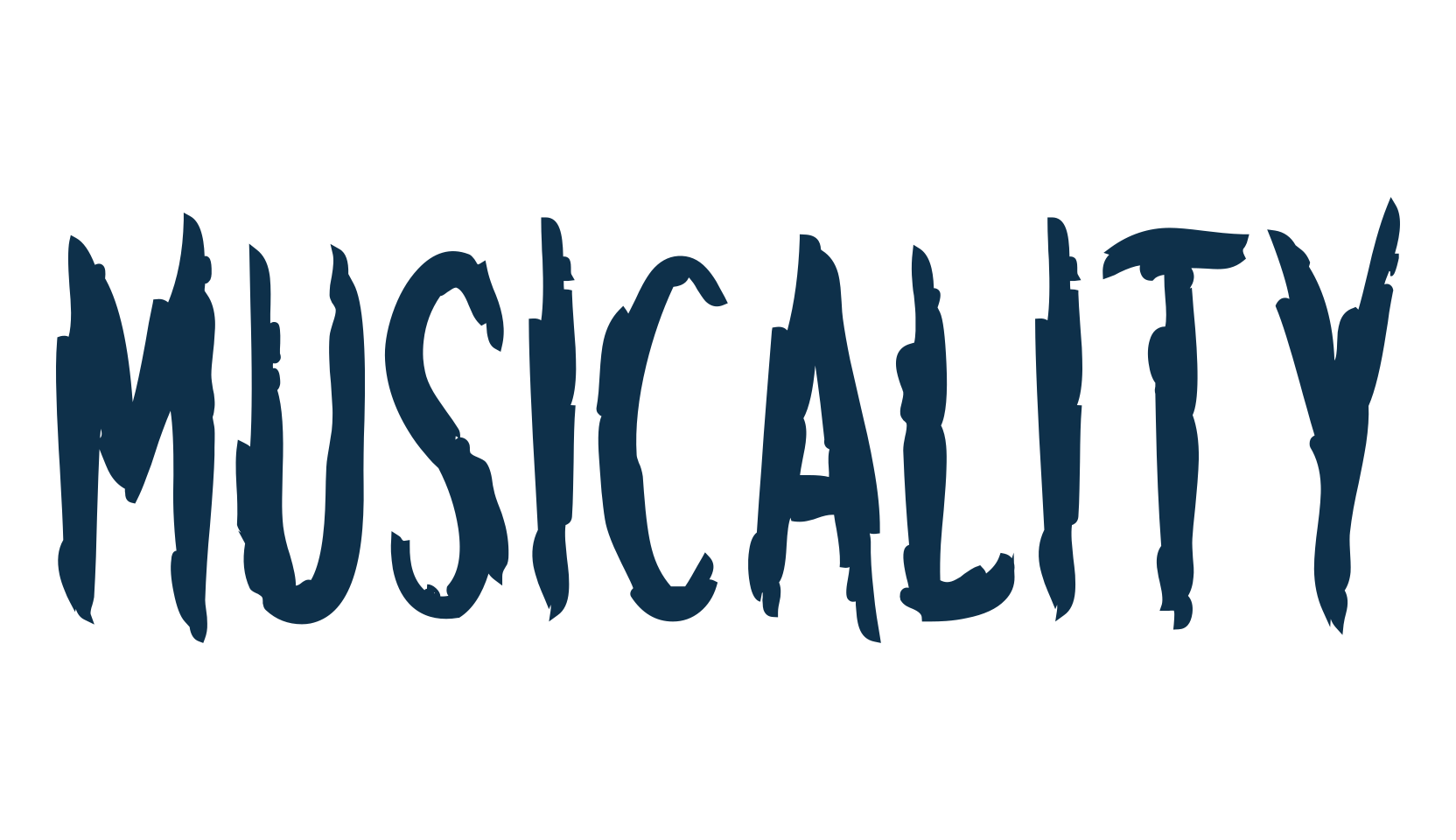 Musicality, halloween font preview