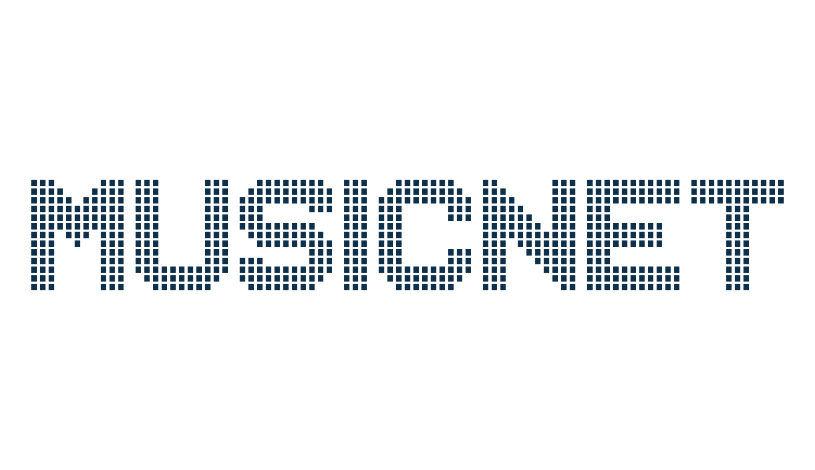 Musicnet, lcd font preview
