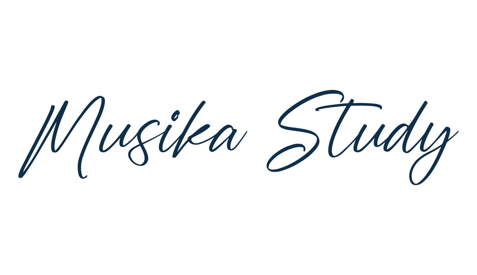 Musika Study, script handwritten fancy decorative calligraphy font preview