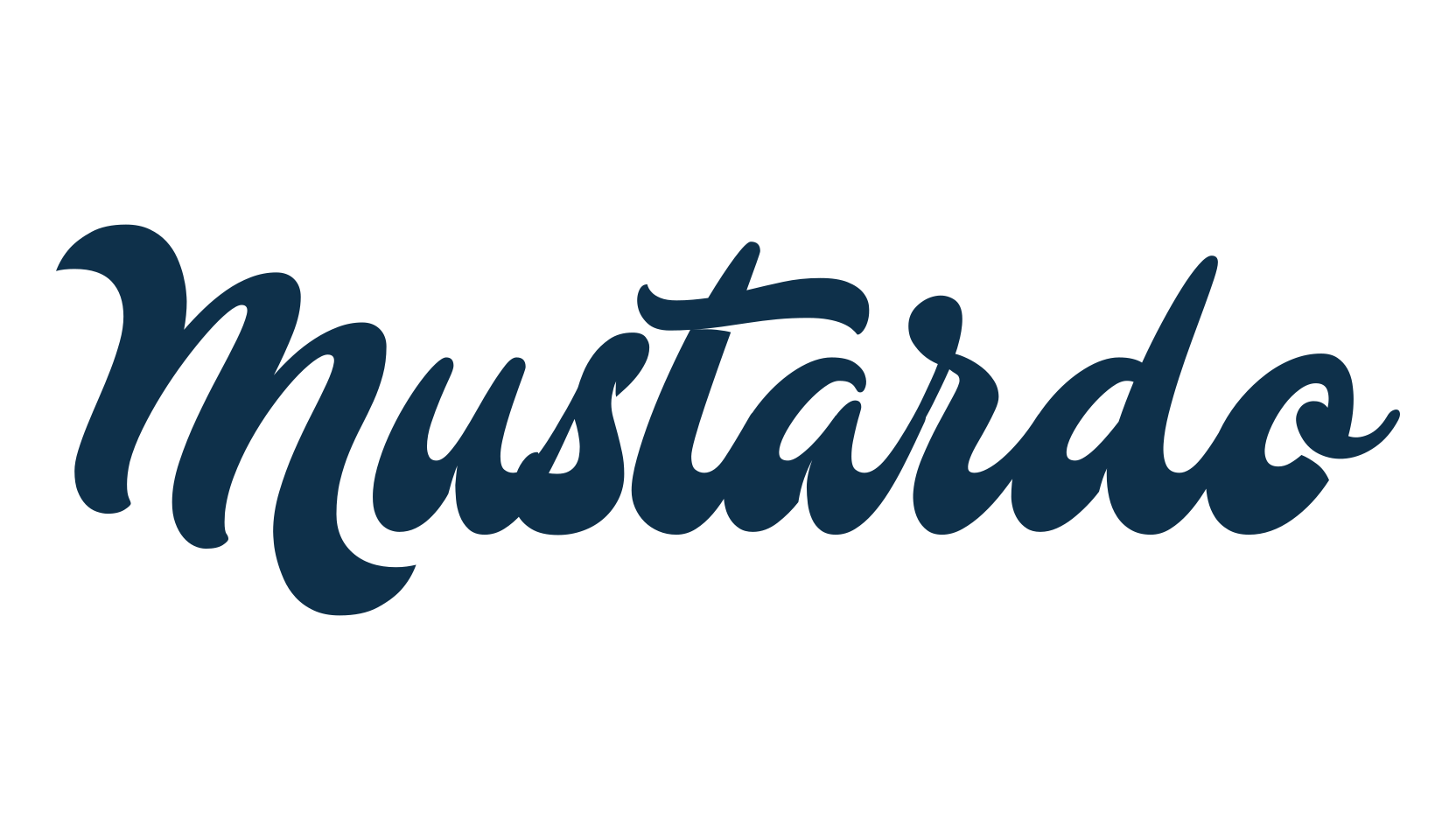 Mustardo, various font preview