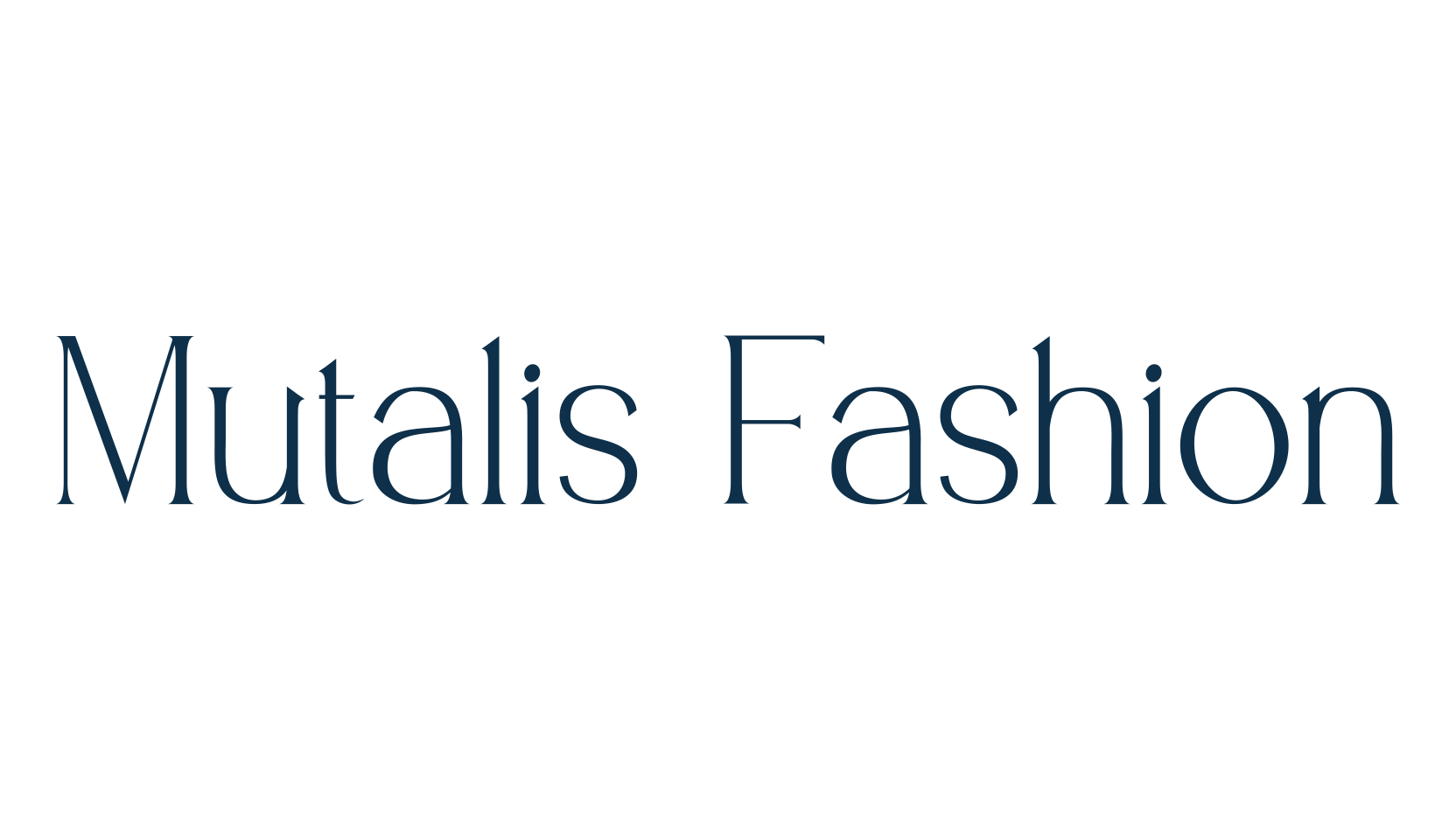 Mutalis Fashion, basic serif font preview