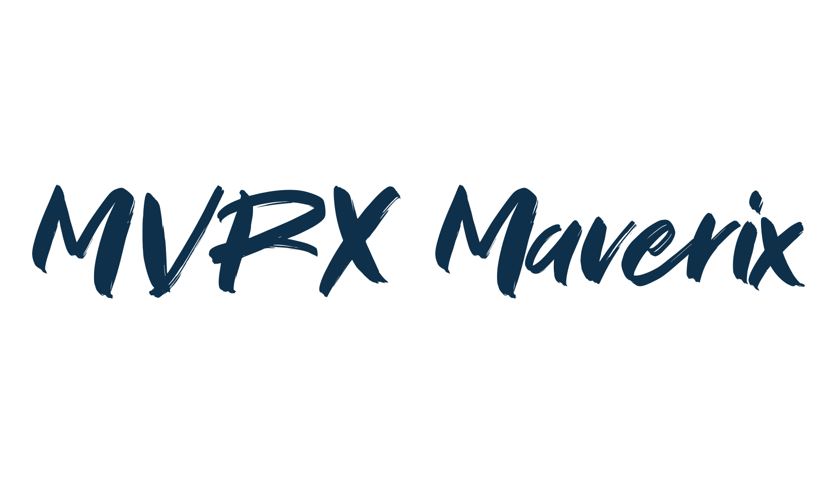 MVRX Maverix, script brush fancy decorative calligraphy font preview
