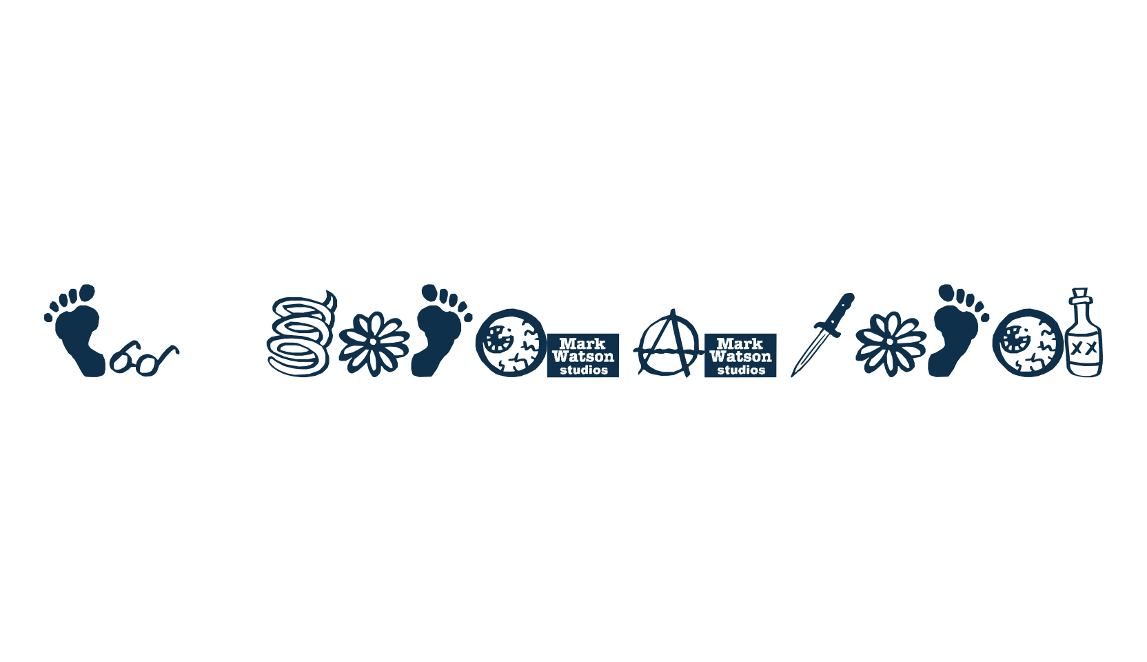 MW Ding-A-Lings, fancy decorative font preview