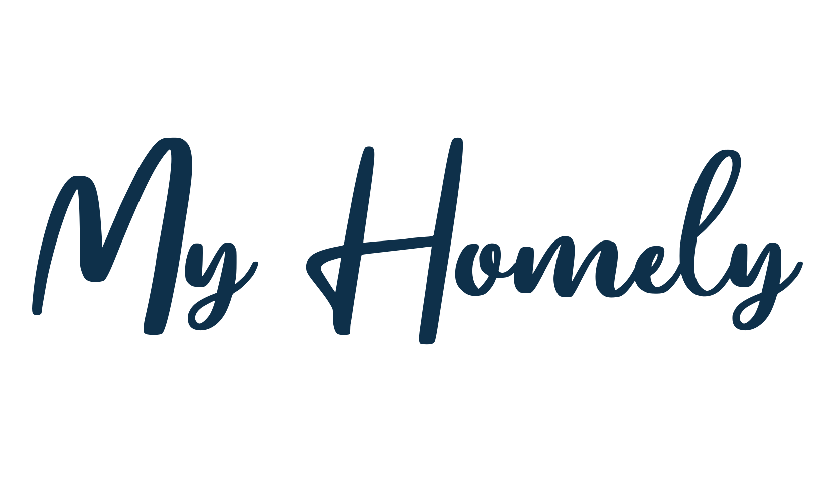 My Homely, fancy decorative font preview
