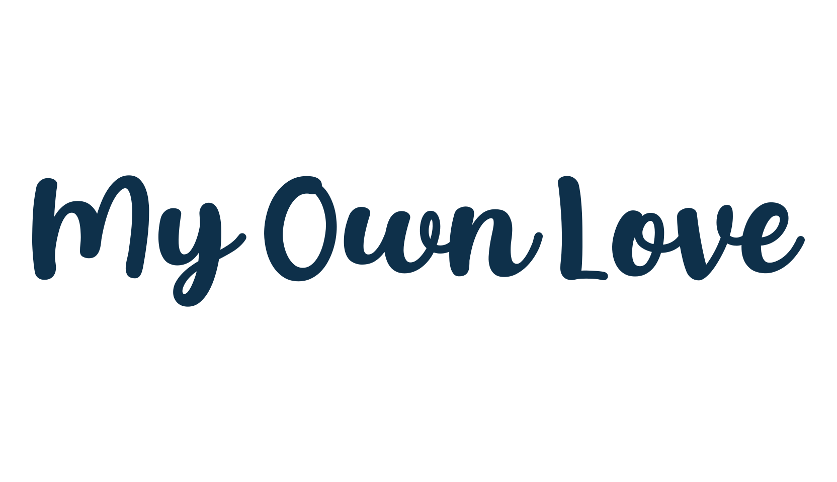 My Own Love, fancy decorative font preview