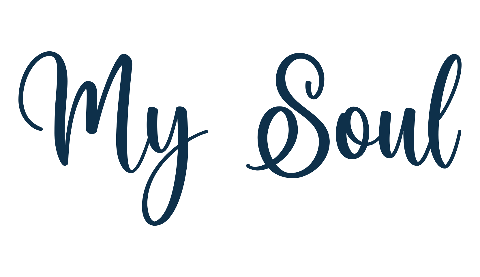 My Soul, script calligraphy fancy decorative font preview